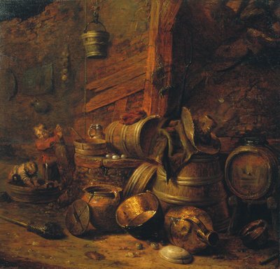 Interno di una cantina da Pieter Jansz. Quast